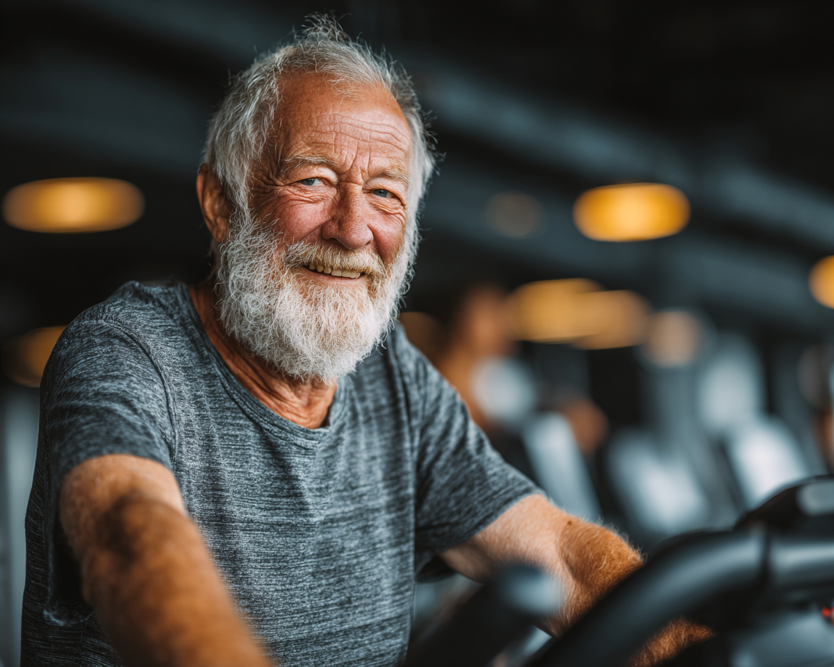 Dospelí ľudia v športovom oblečení cvičia v modernom fitnes centre